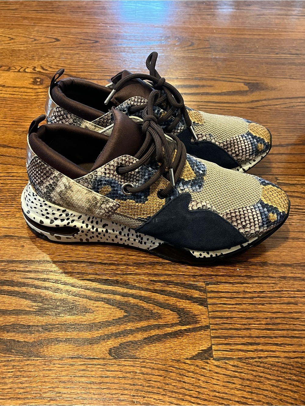 Steve Madden Cliff Multi Snake Sneakers size 11